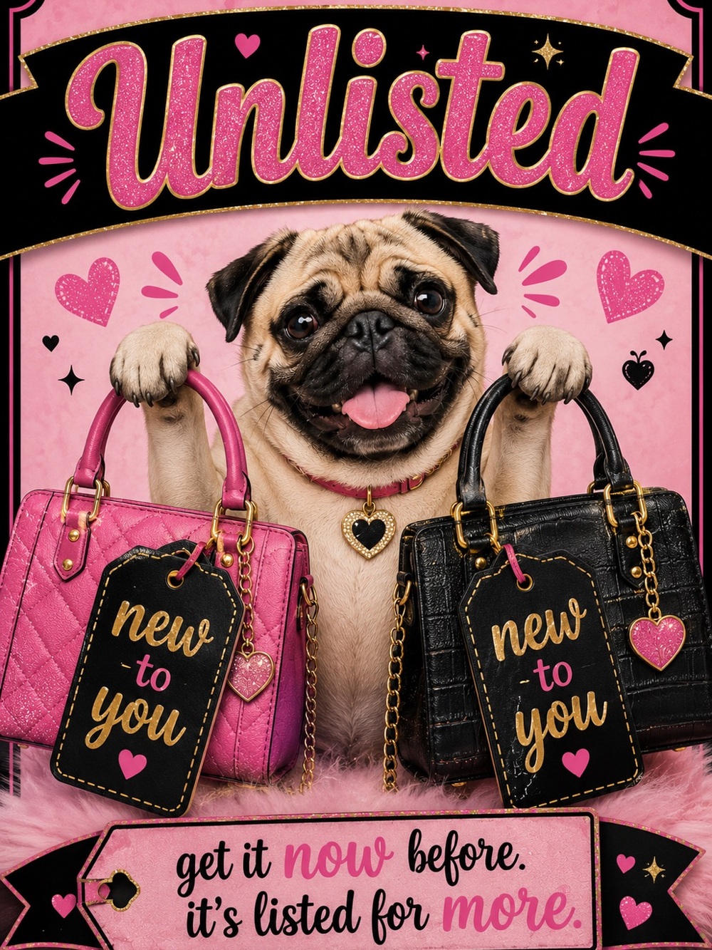 Unlisted purse purchase